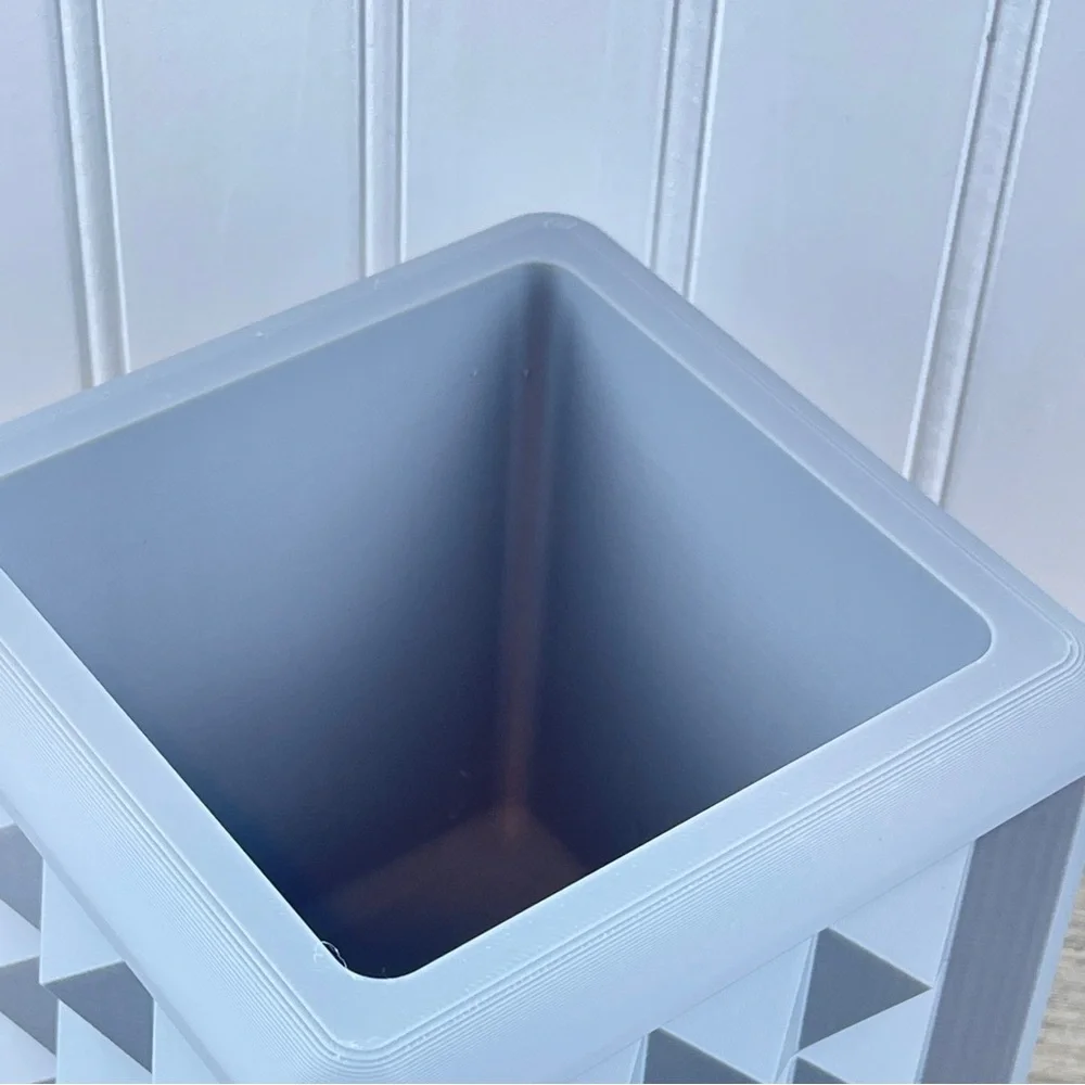 The Nova Square Planter, Flower Pot, Planter with Tray, Succulent, 4” Opening